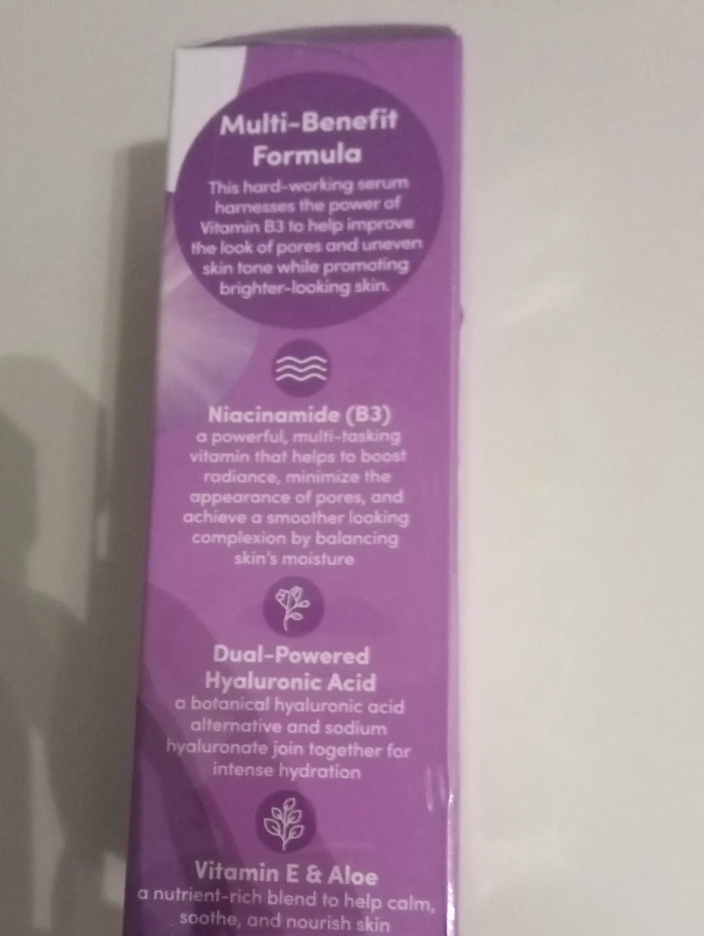 Niacinamide Serum for Face with Hyaluronic Acid & Aloe, 1 fl ozPore-minimizing